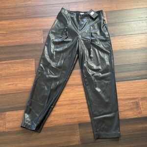 New with tags DKNY vegan leather pants size small